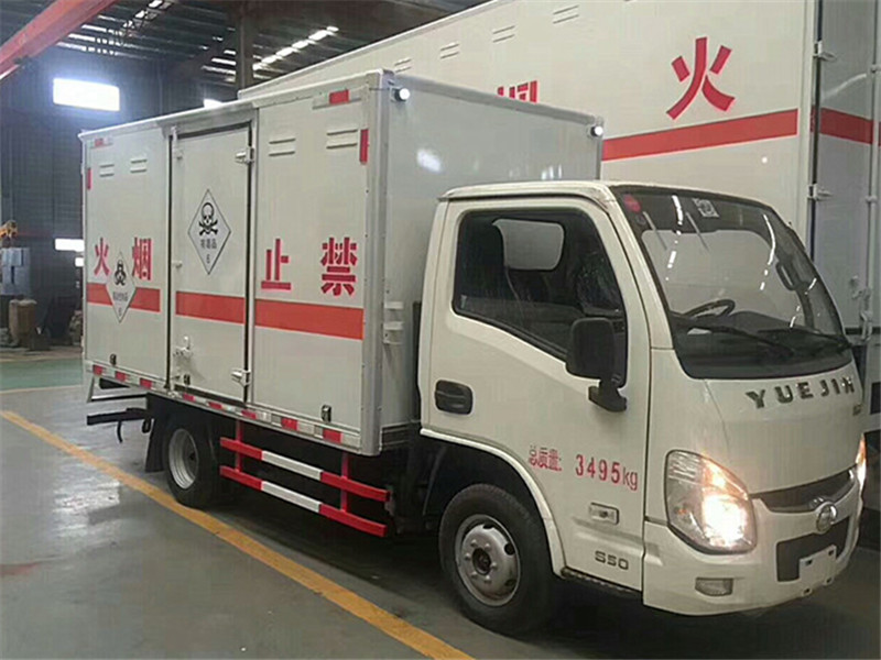躍進3.3米柴油(藍牌)毒性感染性廂式車 躍進3.3米柴油(藍牌)毒性感染性廂式車