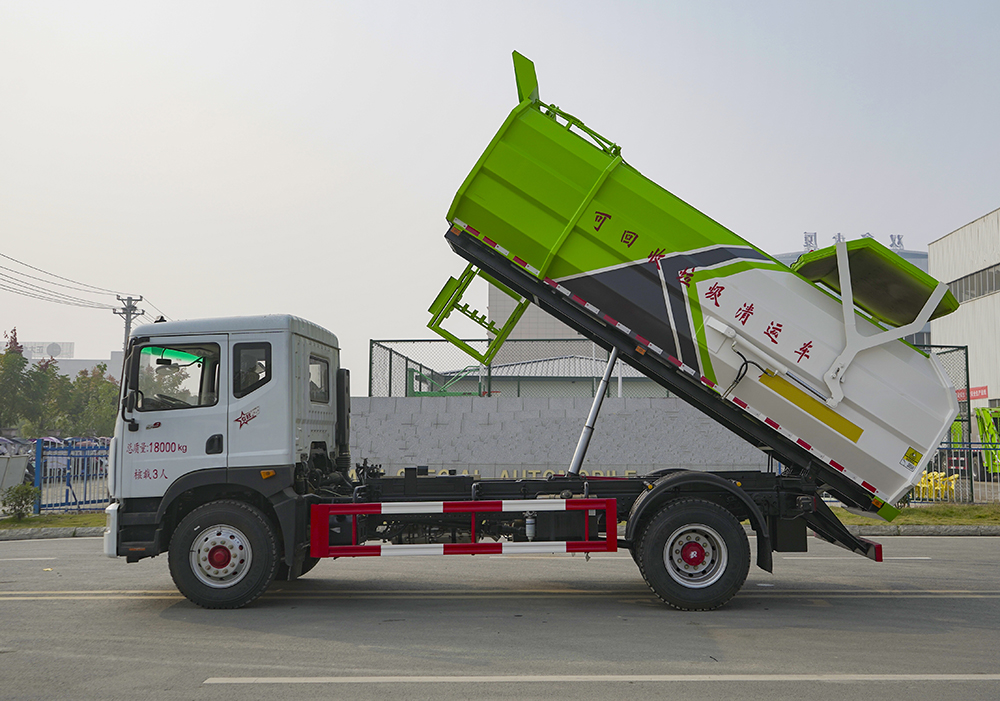 東風(fēng)D9掛桶垃圾車 東風(fēng)D9掛桶垃圾車