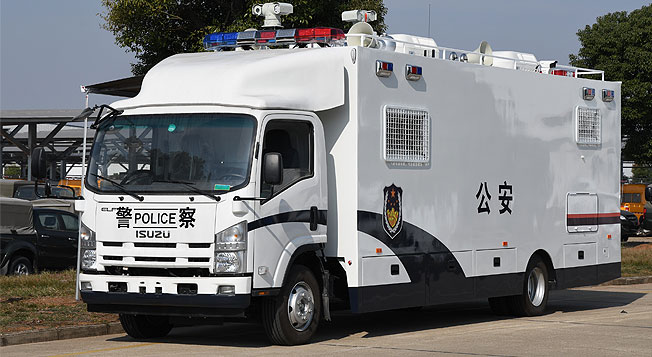 大型通信指揮車 大型通信指揮車