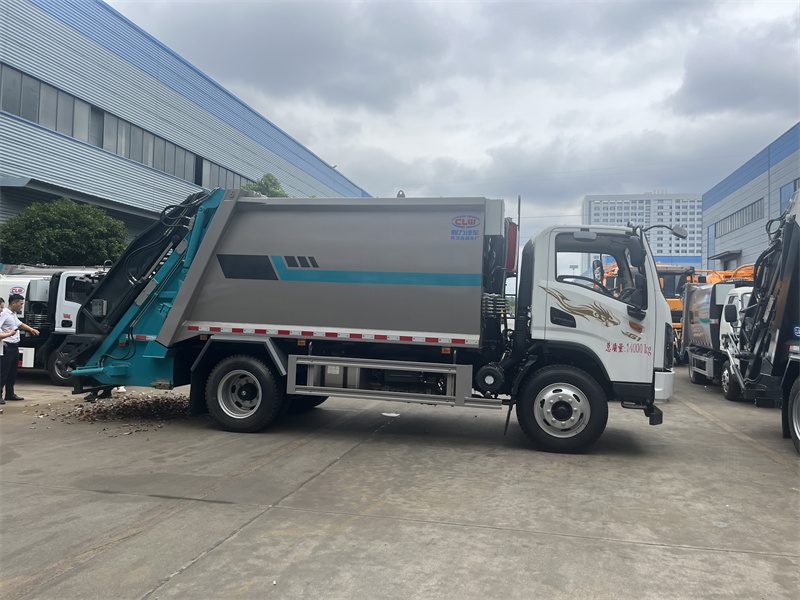 12方陜汽德龍壓縮式垃圾車 12方陜汽德龍壓縮式垃圾車